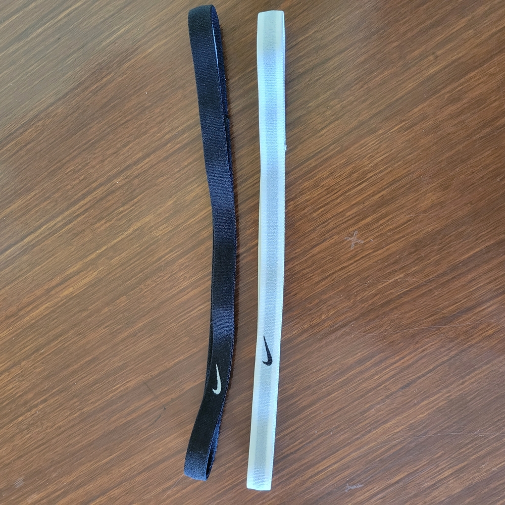 Nike Black and White Headbands